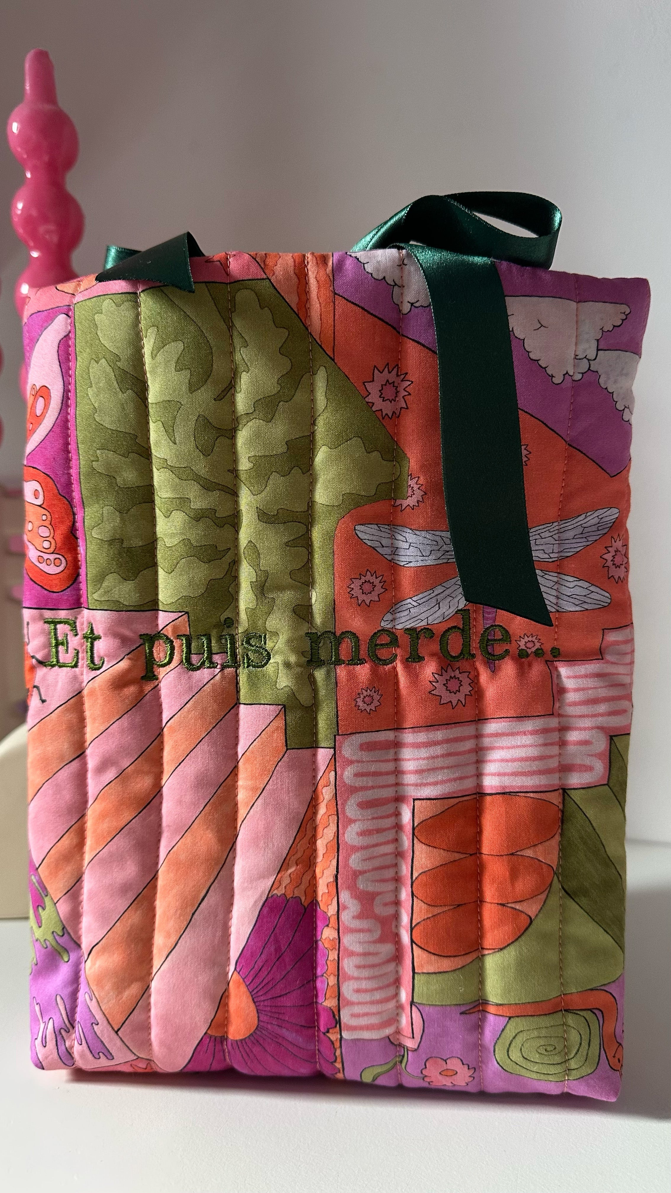 Pochette à livres Brodée