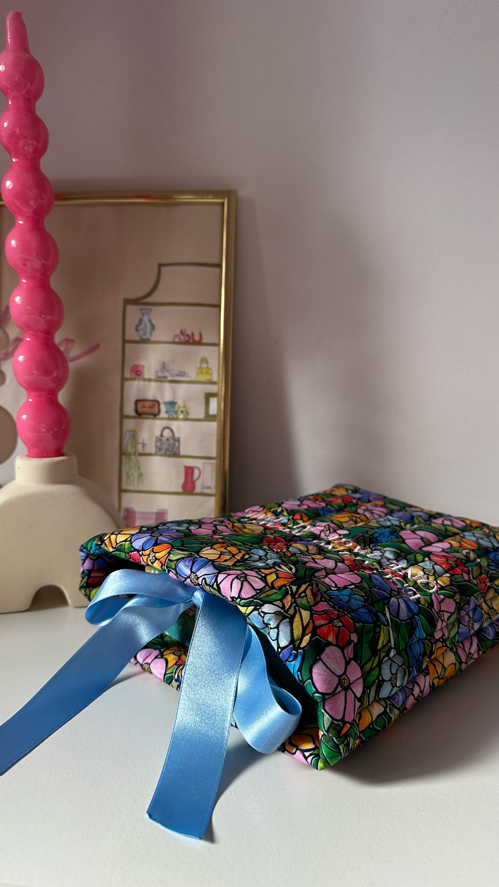 Pochette à livres Brodée